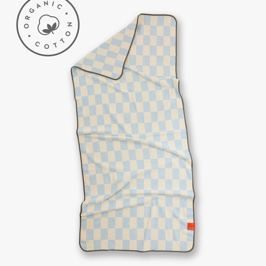 RETRO beach towel in light blue, Mette Ditmer