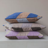 ACROSS kilim cushion cover in light lilac, Mette Ditmer