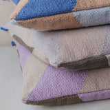 ACROSS kilim cushion cover in light lilac, Mette Ditmer
