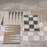 SQUARE all-round mat in dark grey, small, Mette Ditmer