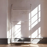 ARCH clothing rack in brushed steel, Mette Ditmer