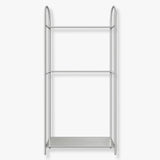 ARCH clothing rack in brushed steel, Mette Ditmer