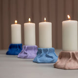 ART PIECE lava candleholder in light lilac, Mette Ditmer