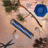 TWENTYFOUR christmas candle in cobalt, Mette Ditmer
