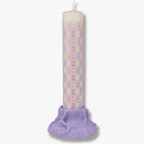 ART PIECE lava candleholder in light lilac, Mette Ditmer