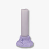 ART PIECE lava candleholder in light lilac, Mette Ditmer