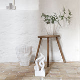 SHELL vase in off-white, small, Mette Ditmer