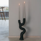 ART PIECE candleholder in black, Mette Ditmer