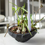ART PIECE nuki candle bowl in black, Mette Ditmer