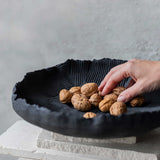 ART PIECE patch bowl in black, Mette Ditmer