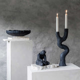 ART PIECE patch bowl in black, Mette Ditmer