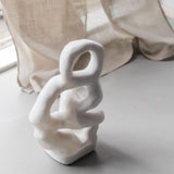 ART PIECE sculpture in off-white, Mette Ditmer
