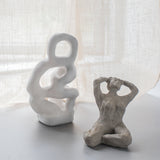 ART PIECE sculpture in off-white, Mette Ditmer