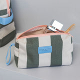 BRING-IT cosmetic purse in dark olive, Mette Ditmer