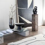SHADOW rug in off-white, large, Mette Ditmer