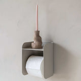 CARRY toilet roll holder in sand grey, Mette Ditmer