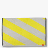 DIAGONAL bath mat in yellow, Mette Ditmer