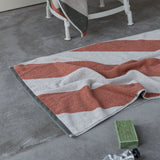 DIAGONAL bath mat in brick, Mette Ditmer