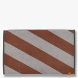 DIAGONAL bath mat in brick, Mette Ditmer