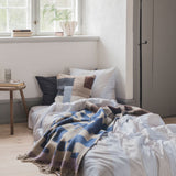 DIAGONAL bed set in light grey / sand, Mette Ditmer