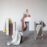 DIAGONAL towel in yellow, Mette Ditmer