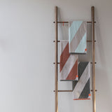 DIAGONAL towel in mint, Mette Ditmer