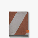 DIAGONAL towel in brick, Mette Ditmer