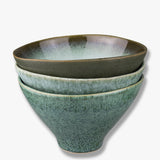 ELEMENTS bowl in green tones, medium, 3-pack, Mette Ditmer