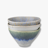 ELEMENTS bowl in blue tones, small, 3-pack, Mette Ditmer