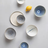 ELEMENTS bowl in blue tones, medium, 3-pack, Mette Ditmer