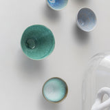 ELEMENTS bowl in green tones, medium, 3-pack, Mette Ditmer