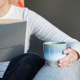 ELEMENTS mug in blue tones, 2-pack, Mette Ditmer