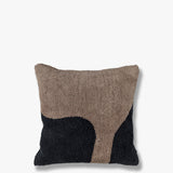 FIGURA tufted cushion cover in brown, Mette Ditmer