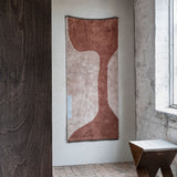 FIGURA rug in brick, medium, Mette Ditmer