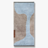 FIGURA rug in light blue, medium, Mette Ditmer
