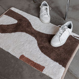 FIGURA rug in brown, small, Mette Ditmer