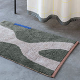 FIGURA rug in dark olive, small, Mette Ditmer