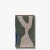 FIGURA rug in dark olive, small, Mette Ditmer
