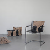 FIGURA tufted cushion cover in brown, Mette Ditmer