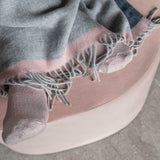 GALLERY throw in light grey, Mette Ditmer