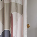 GALLERY shower curtain in sand, Mette Ditmer