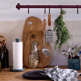 MARBLE kitchen roll holder in dark forest, Mette Ditmer