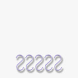 HANG-IT s-hook in lilac, 5-pack, Mette Ditmer