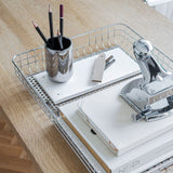 LIFT tray in chrome, Mette Ditmer
