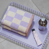 RETRO towel in lilac, Mette Ditmer