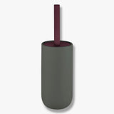 LOTUS PLAY toilet brush holder (2 handles) in dark olive, Mette Ditmer