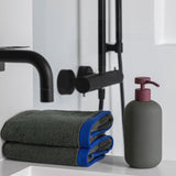 LOTUS PLAY dispenser in dark olive, tall (2 pumps), Mette Ditmer
