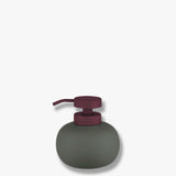LOTUS PLAY dispenser in dark olive, low (2 pumps), Mette Ditmer