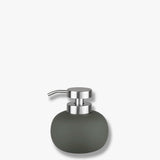 LOTUS PLAY dispenser in dark olive, low (2 pumps), Mette Ditmer