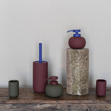 LOTUS PLAY dispenser in wine, low (2 pumps), Mette Ditmer
